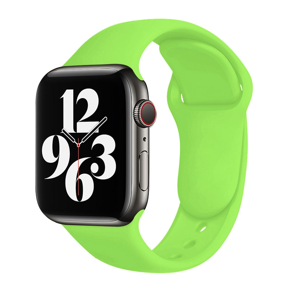 Soft Silicone Sport Strap for Apple Watch Green / For 38MM or 40MM or 41MM / S/M - Simply Eccentric