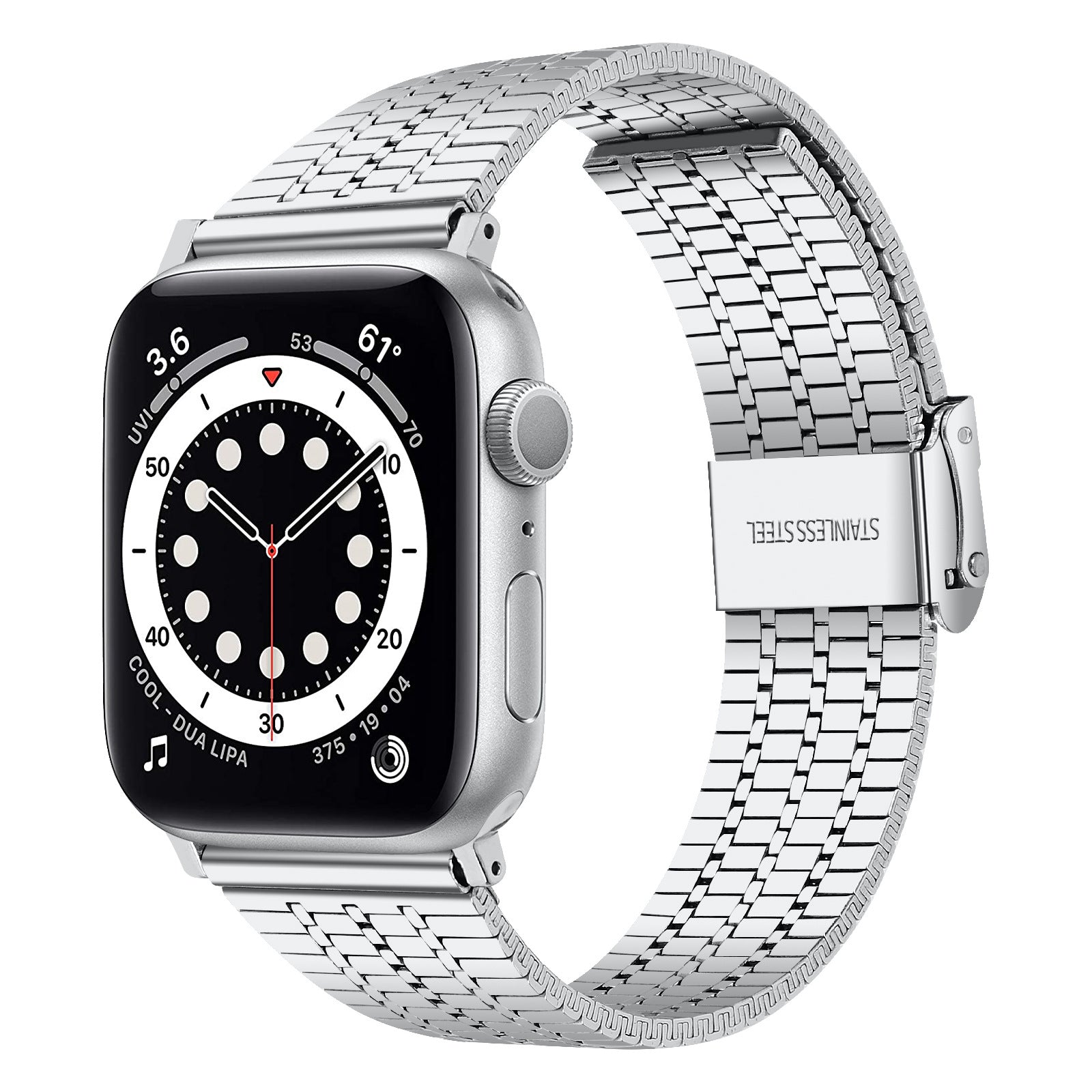 Mesh Metal Strap for Apple Watch Silver / For 38MM or 40MM or 41MM - Simply Eccentric