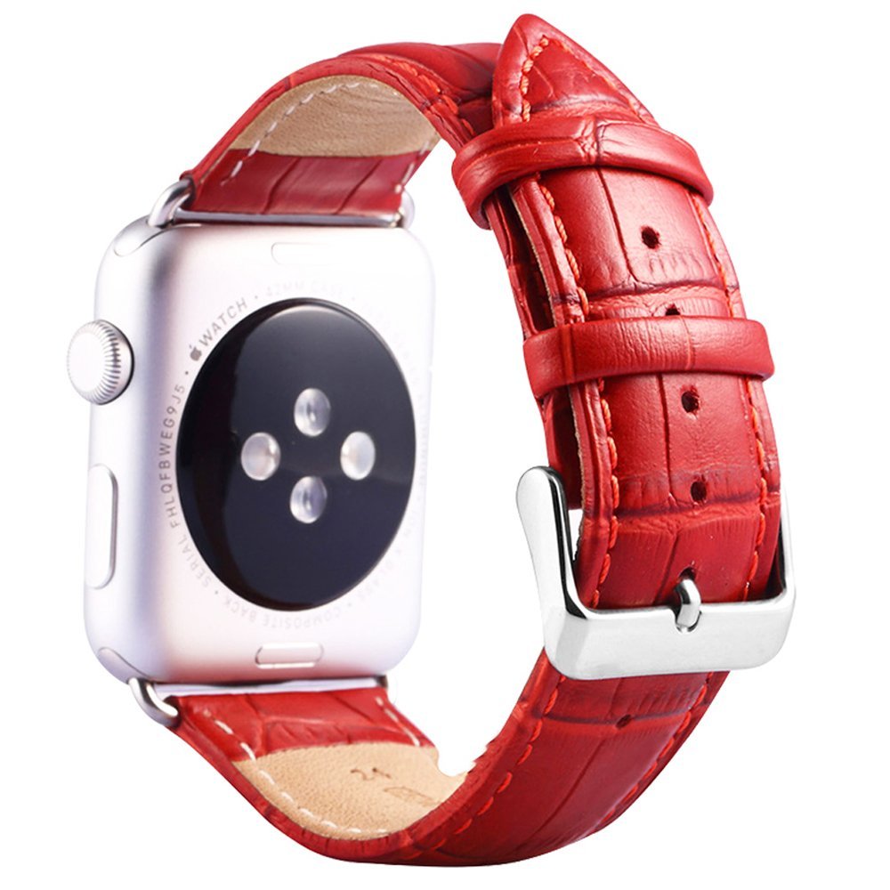 Leather Crocodile Strap for Apple Watch - Simply Eccentric