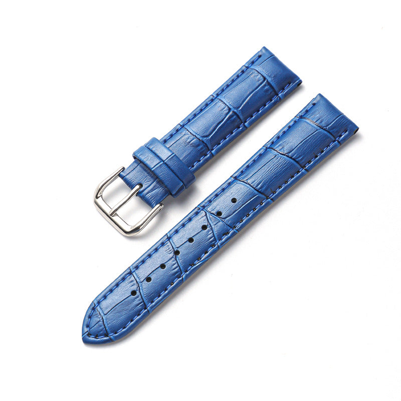 Leather Crocodile Strap for Samsung Galaxy Watch Blue / 20 - Simply Eccentric