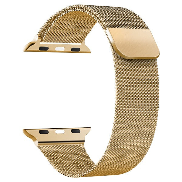 Magnetic Clasp Milanese Strap for Apple Watch Gold / For 38MM or 40MM or 41MM - Simply Eccentric