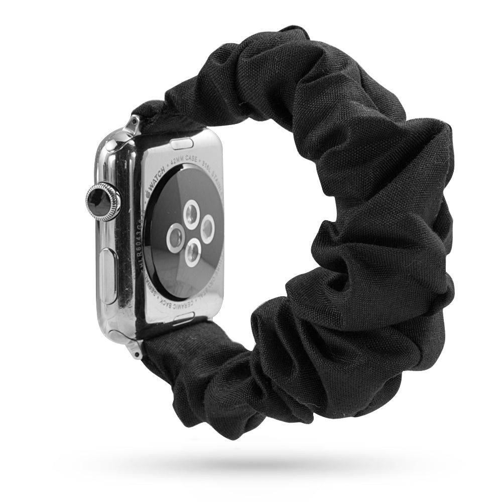 Scrunchie Strap for Apple Watch Black / For 38MM or 40MM or 41MM - Simply Eccentric