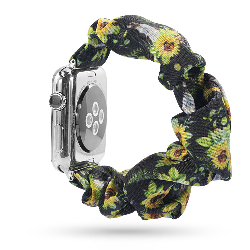 Scrunchie Strap for Apple Watch Sunflower / For 38MM or 40MM or 41MM - Simply Eccentric