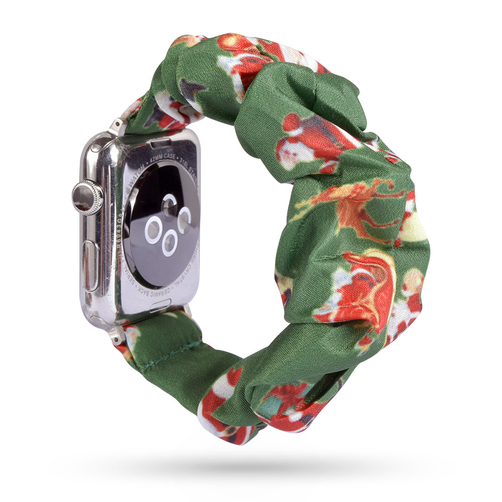 Scrunchie Strap for Apple Watch Santa / For 38MM or 40MM or 41MM - Simply Eccentric