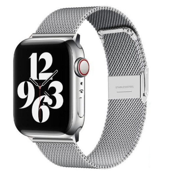 Milanese Strap For Apple Watch Silver / For 38MM or 40MM or 41MM - Simply Eccentric