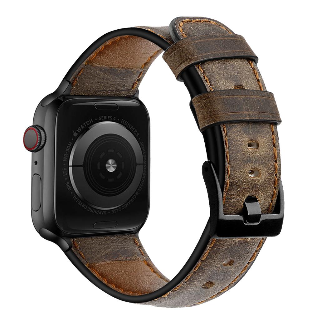 Vintage Leather Strap For Apple Watch - Simply Eccentric