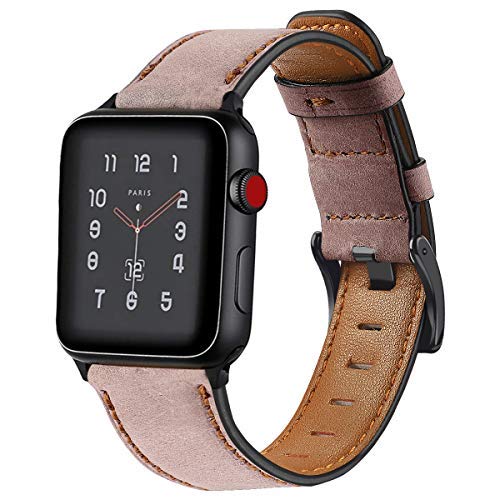 Vintage Leather Strap For Apple Watch Pink / For 38MM or 40MM or 41MM - Simply Eccentric