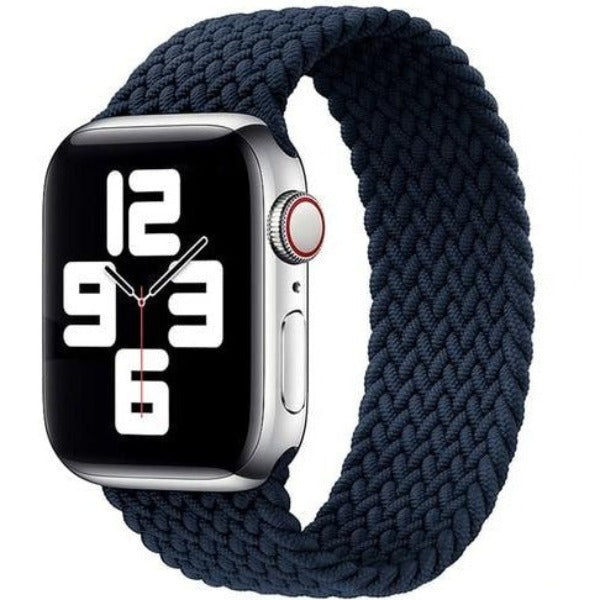 Braided Solo Loop Strap For Apple Watch Navy / For 38MM or 40MM or 41MM / S size - Simply Eccentric
