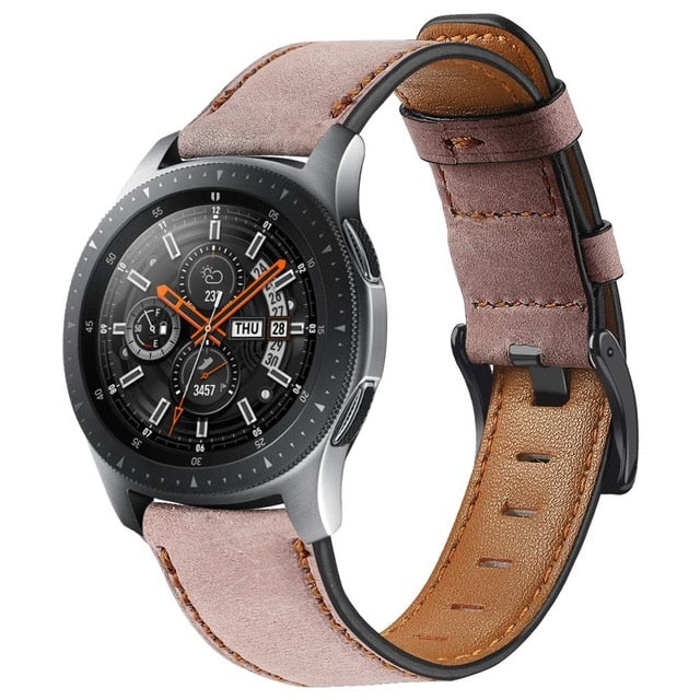 Leather Strap for Samsung Galaxy watch Pink / 20MM / 1 - Simply Eccentric