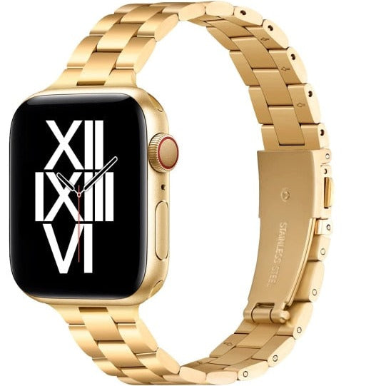 Thin Metal Strap for Apple Watch Gold / For 38MM or 40MM or 41MM - Simply Eccentric