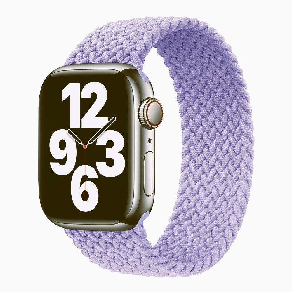 Braided Solo Loop Strap For Apple Watch Lavender / For 38MM or 40MM or 41MM / S size - Simply Eccentric